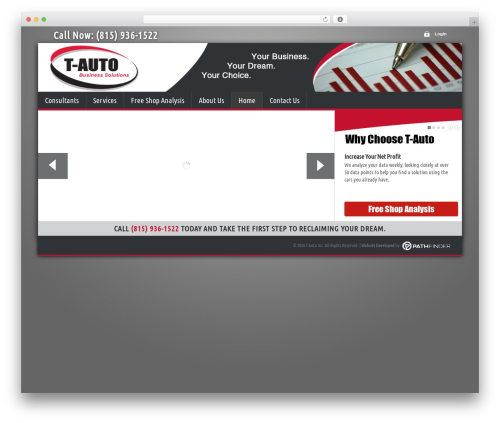 Interstellar WordPress theme - t-autoinc.com