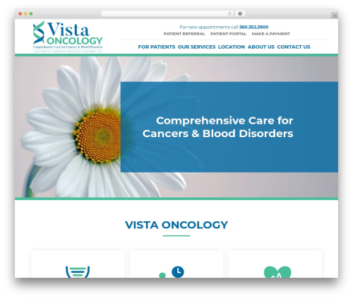 Theme WordPress aon - vista-oncology.com