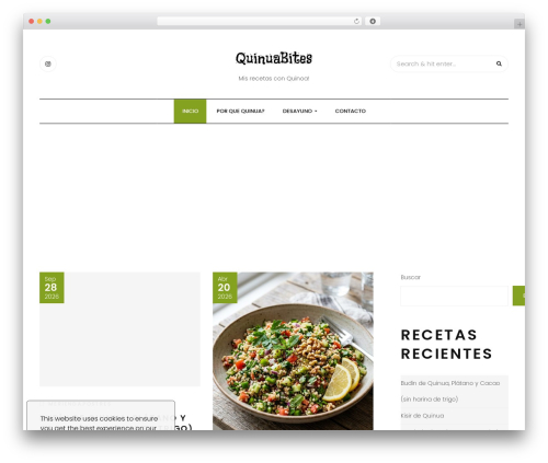 Awesome GDPR Compliant Cookie Consent and Notice (awesome-cookie-consent) free WordPress plugin - quinuabites.com