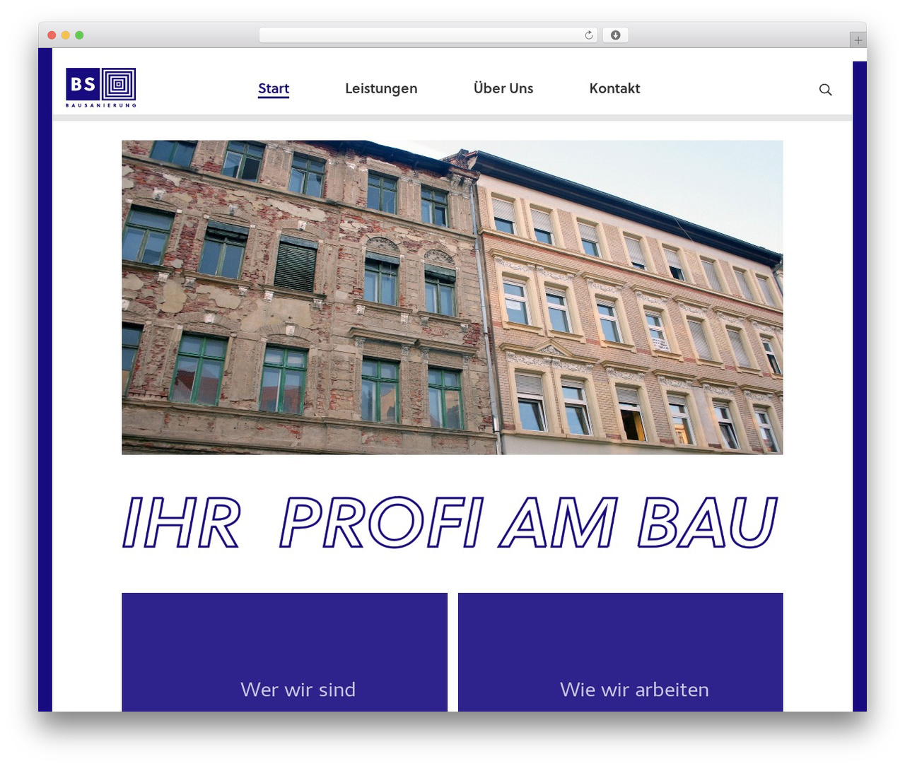 Theme WordPress BS - bsbausanierung.de Theme WordPress BS - bsbausanierung.de