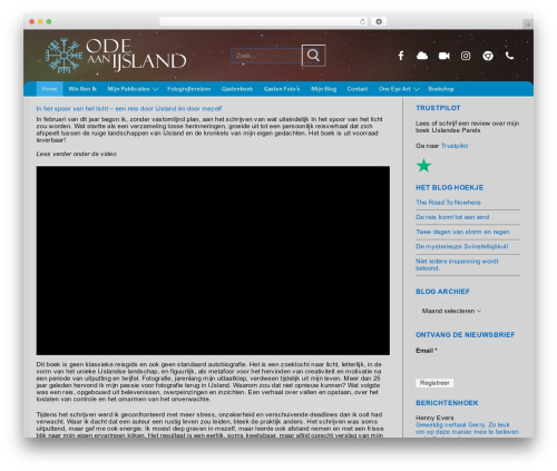 Disco WordPress plugin - odeaanijsland.nl