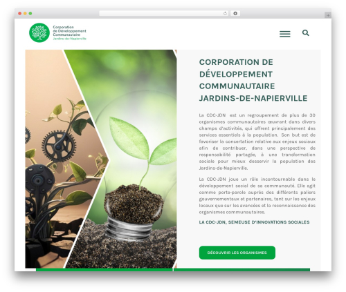 WordPress theme Réactif 2018 - cdcjdn.org