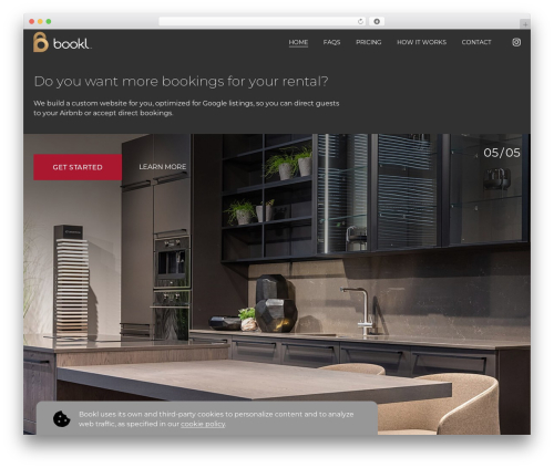 WordPress website theme Veribo Framework - bookltravel.com
