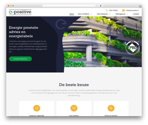 Base Theme theme WordPress - e-positive.nl