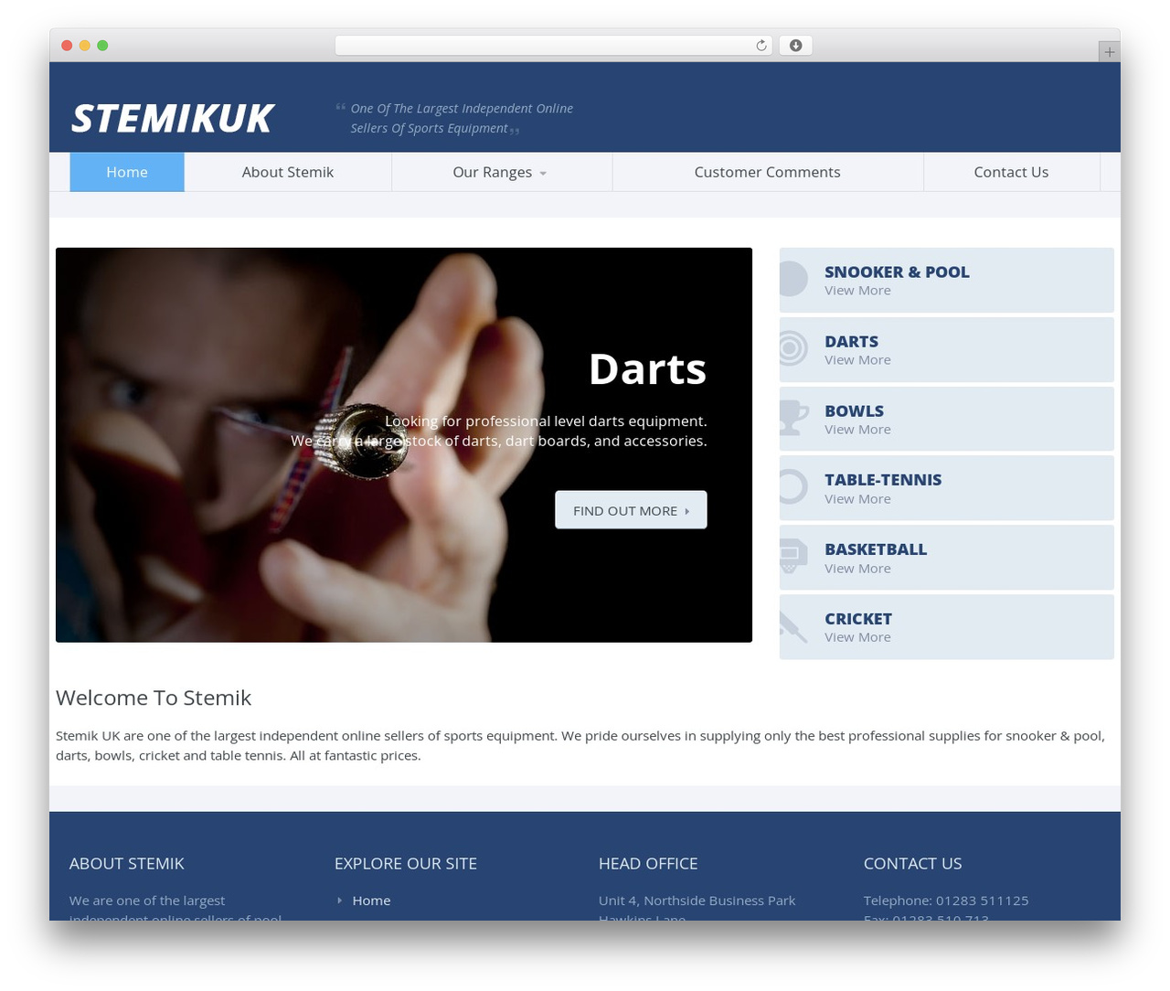 Candidate WordPress theme - stemik.co.uk