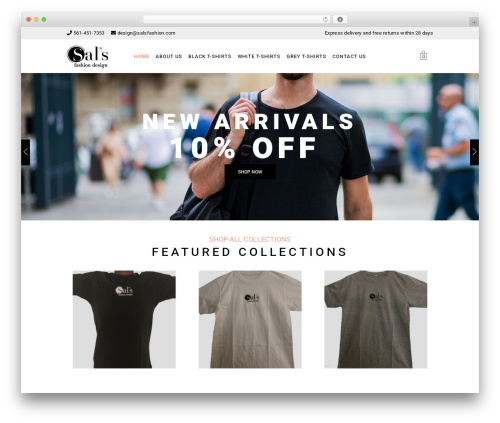 Gioia membership WordPress plugin - salsfashion.com