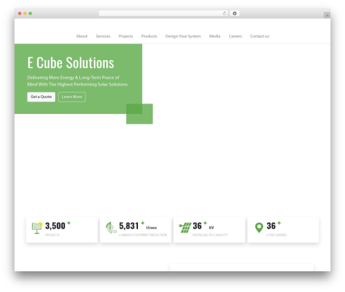 IWS-E-Cube theme WordPress - ecubeltd.com