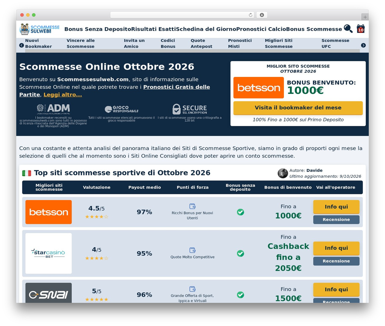 Scommessesulweb WordPress theme - scommessesulweb.com Scommessesulweb WordPress theme - scommessesulweb.com