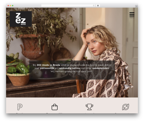 Silvertheme WordPress theme - zezmode.nl