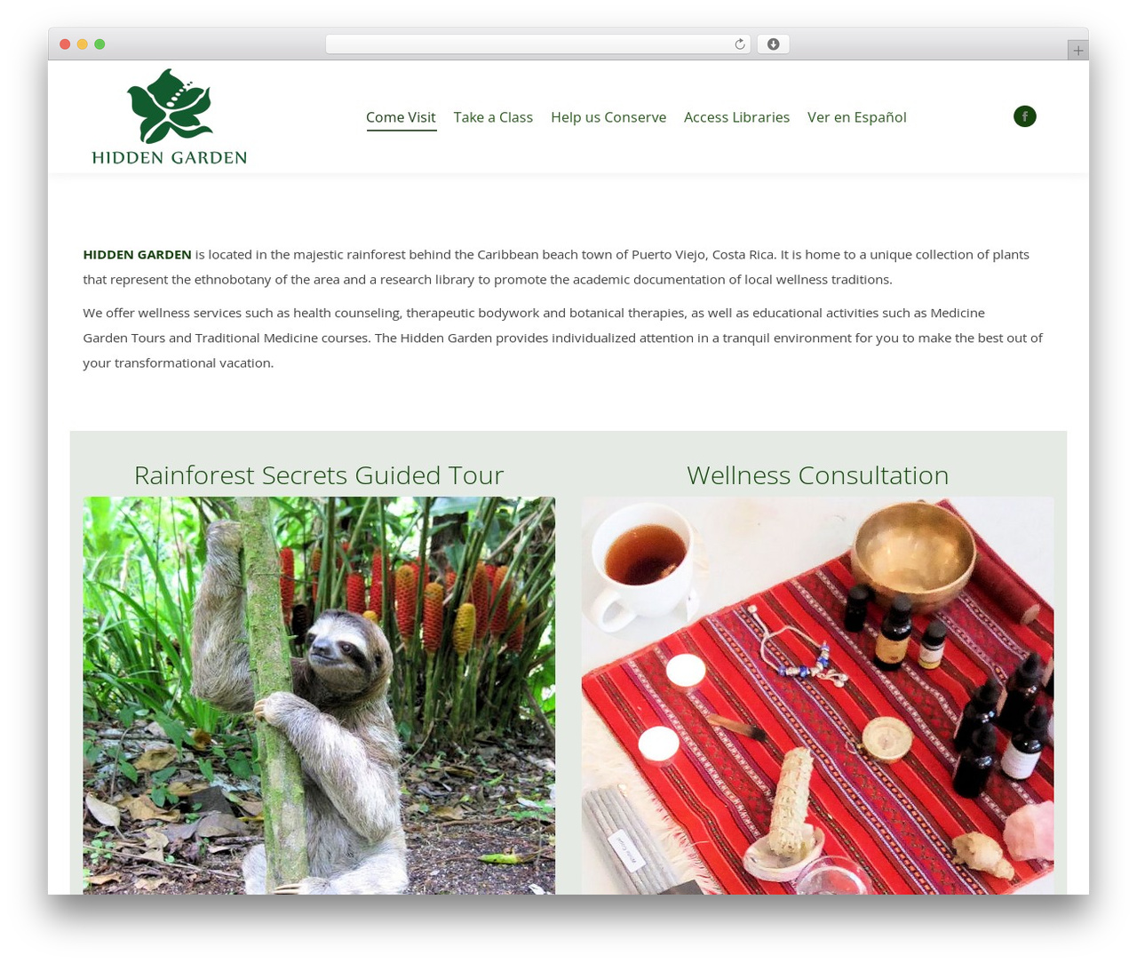 The7 Classic landscaping WordPress theme - hiddengarden.co