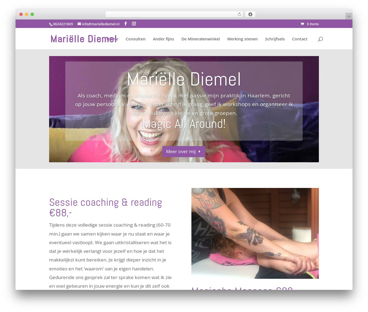 Theme WordPress Divi - mariellediemel.nl Theme WordPress Divi - mariellediemel.nl