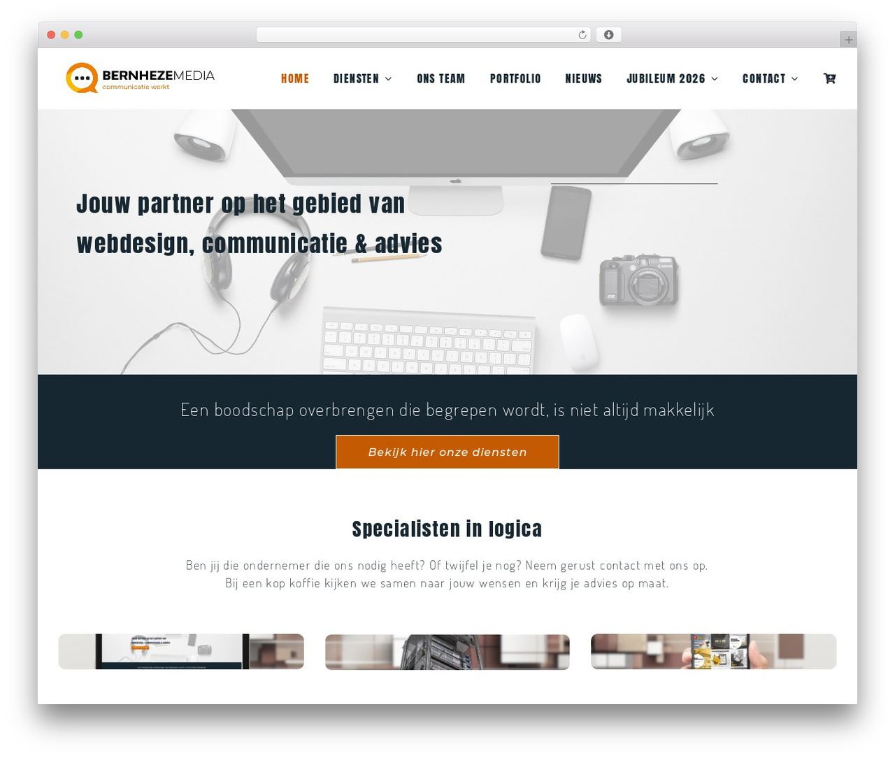 WordPress theme Avada Child - bernhezemedia.nl