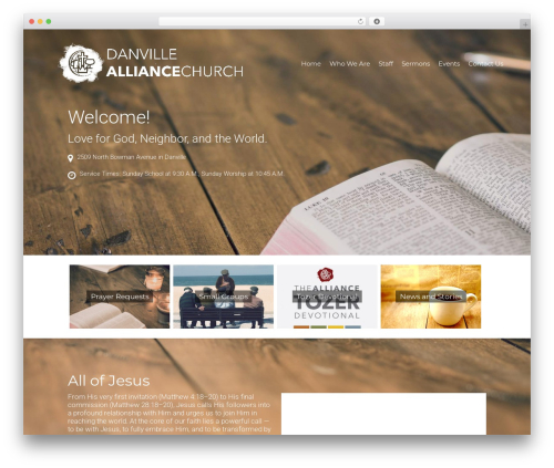 Mp stacks googlemaps WordPress plugin - danvillealliancechurch.com