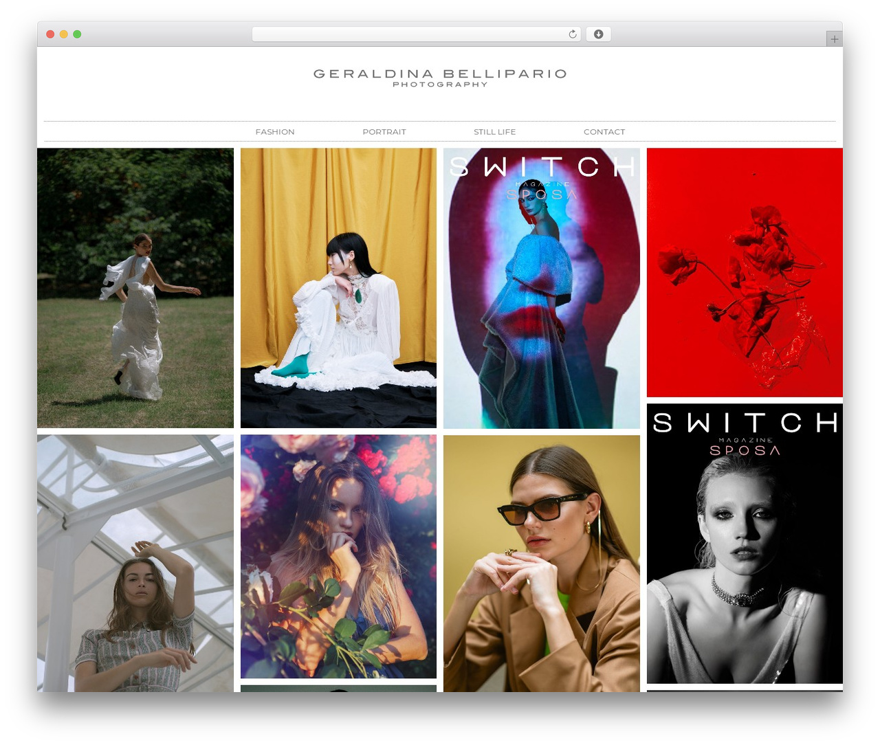 WP theme Snapster - geraldinabellipario.com