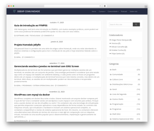 Coldbox theme WordPress - debxp.org Coldbox theme WordPress - debxp.org
