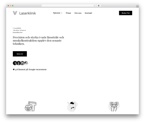 Dataring top WordPress theme - vlaser.se