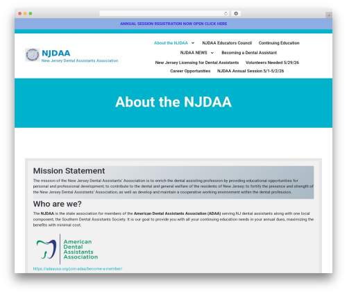 MediHealth WordPress theme - njdaa.org MediHealth WordPress theme - njdaa.org