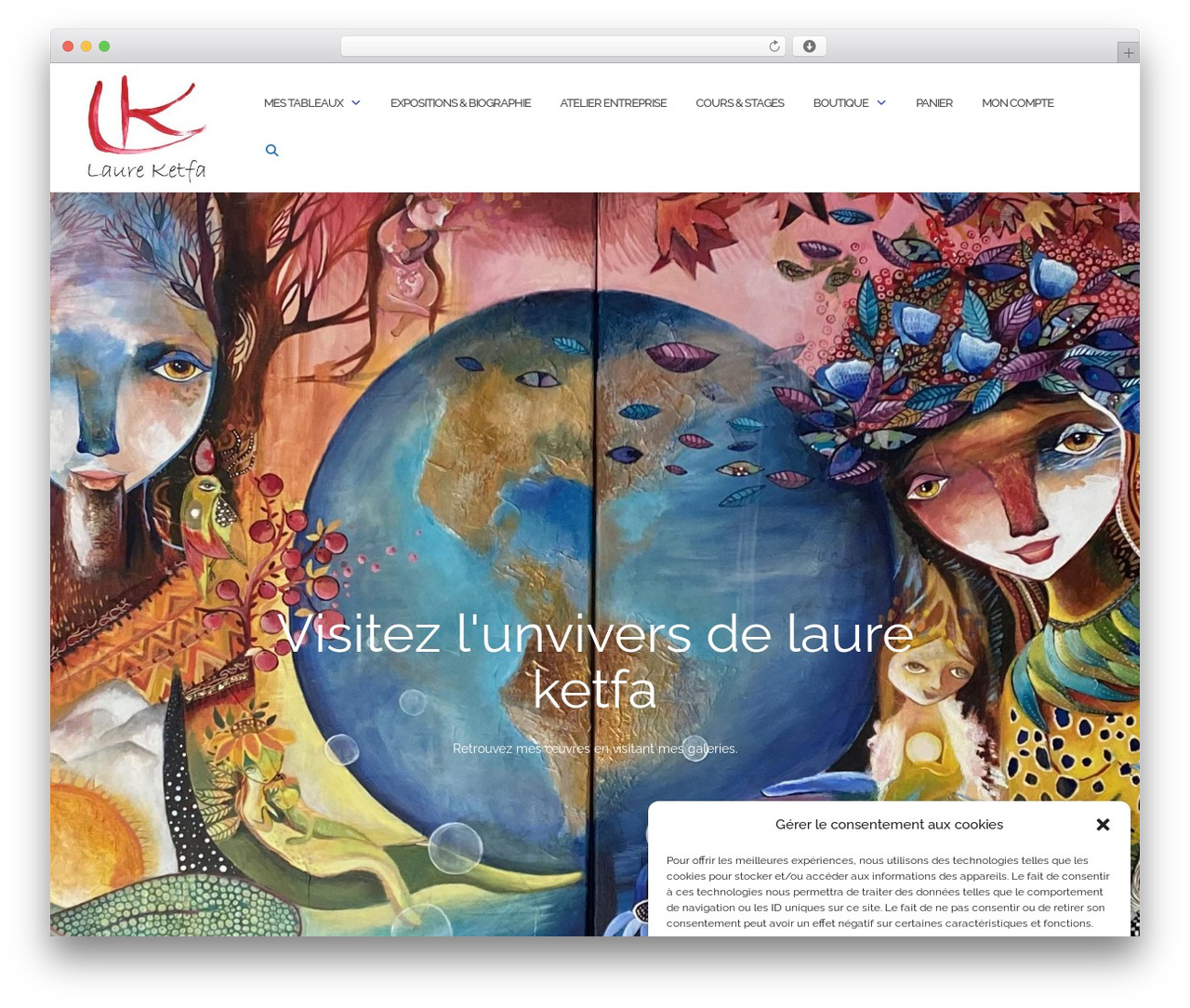 Shapely WordPress theme - laureketfa.fr