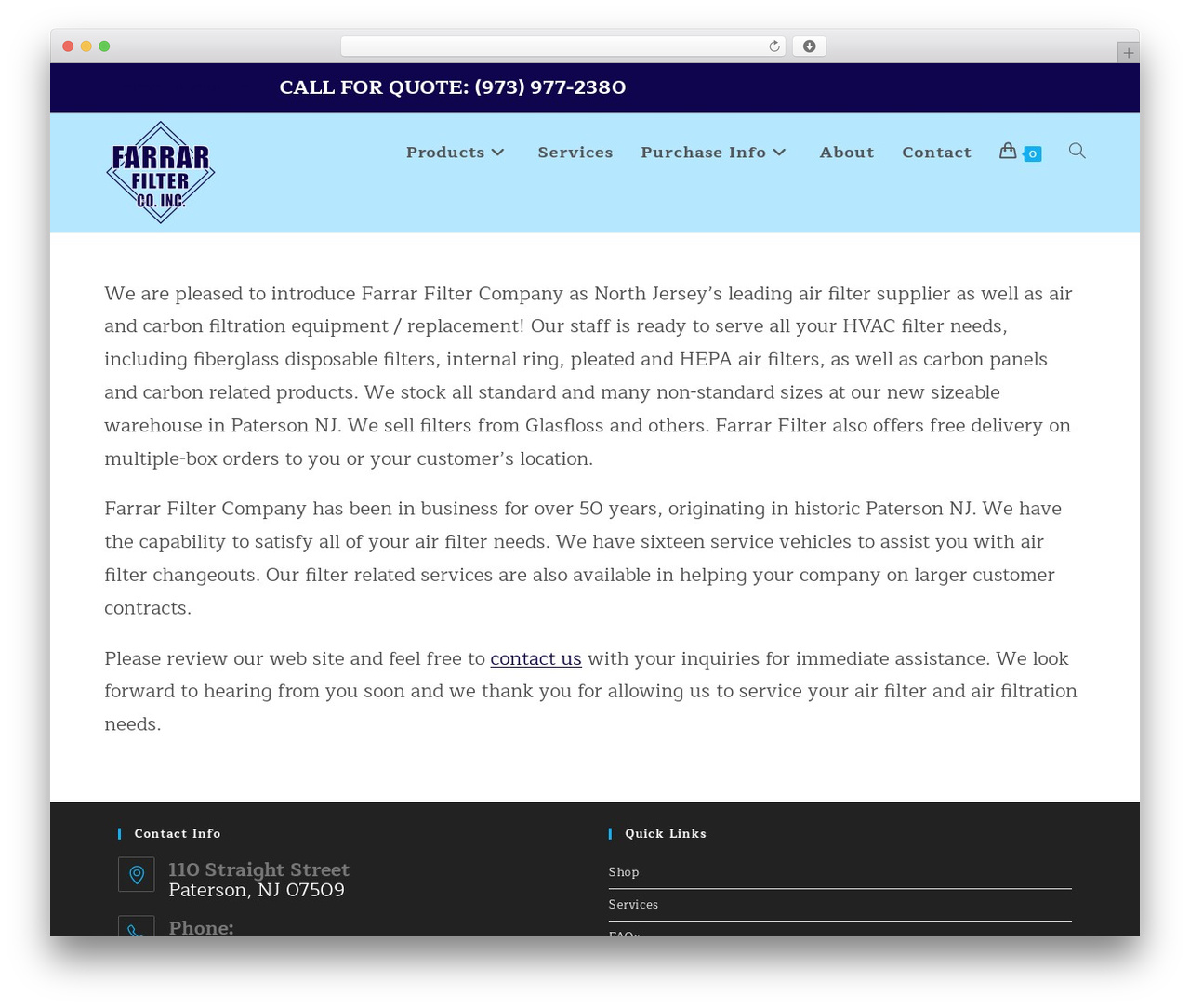 Theme WordPress OceanWP - farrarfilter.com Theme WordPress OceanWP - farrarfilter.com