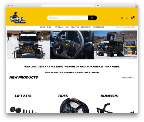Wpbingo WordPress plugin - luckysfabshop.com