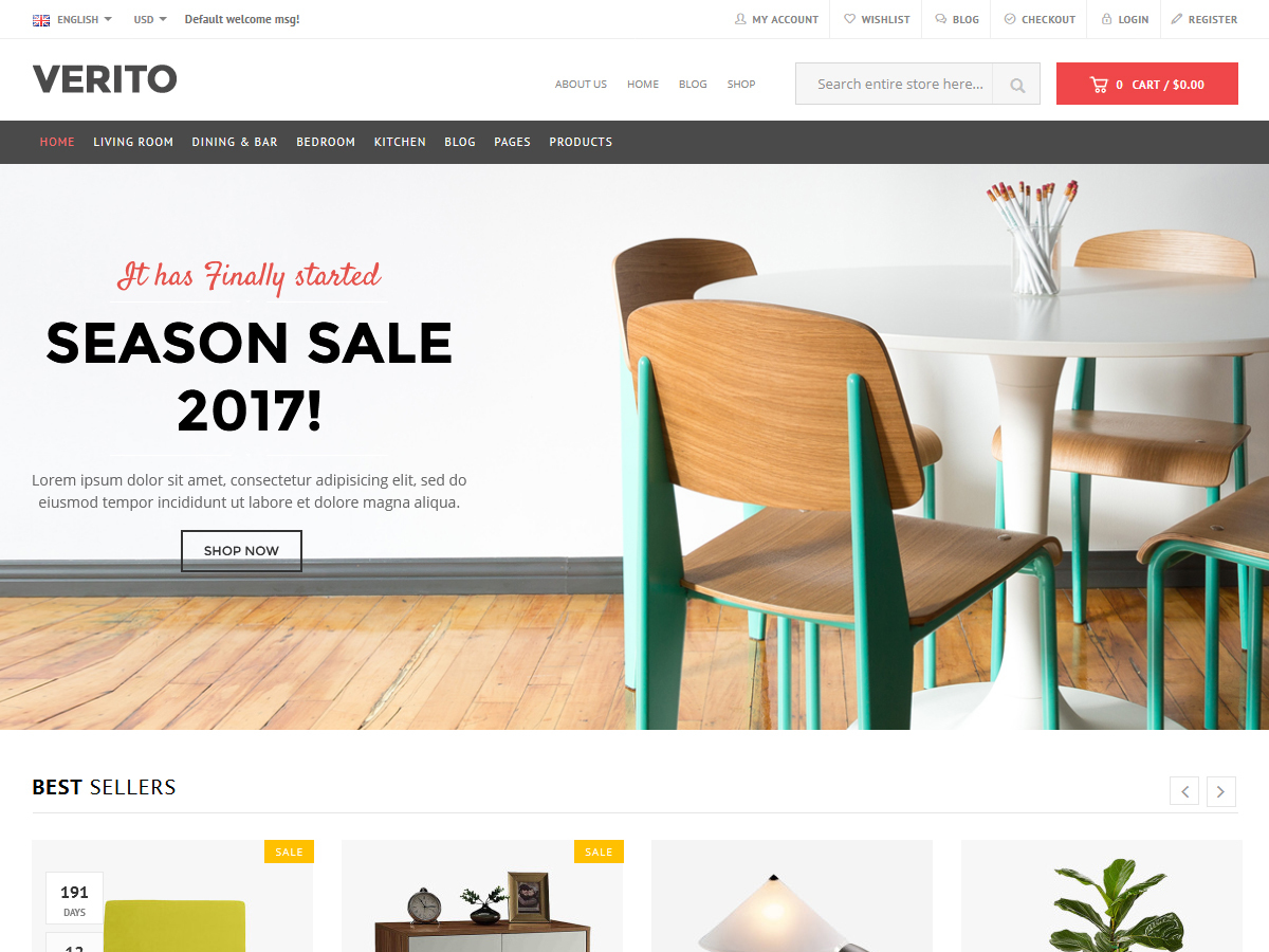 Theme WordPress Verito by MagikCommerce