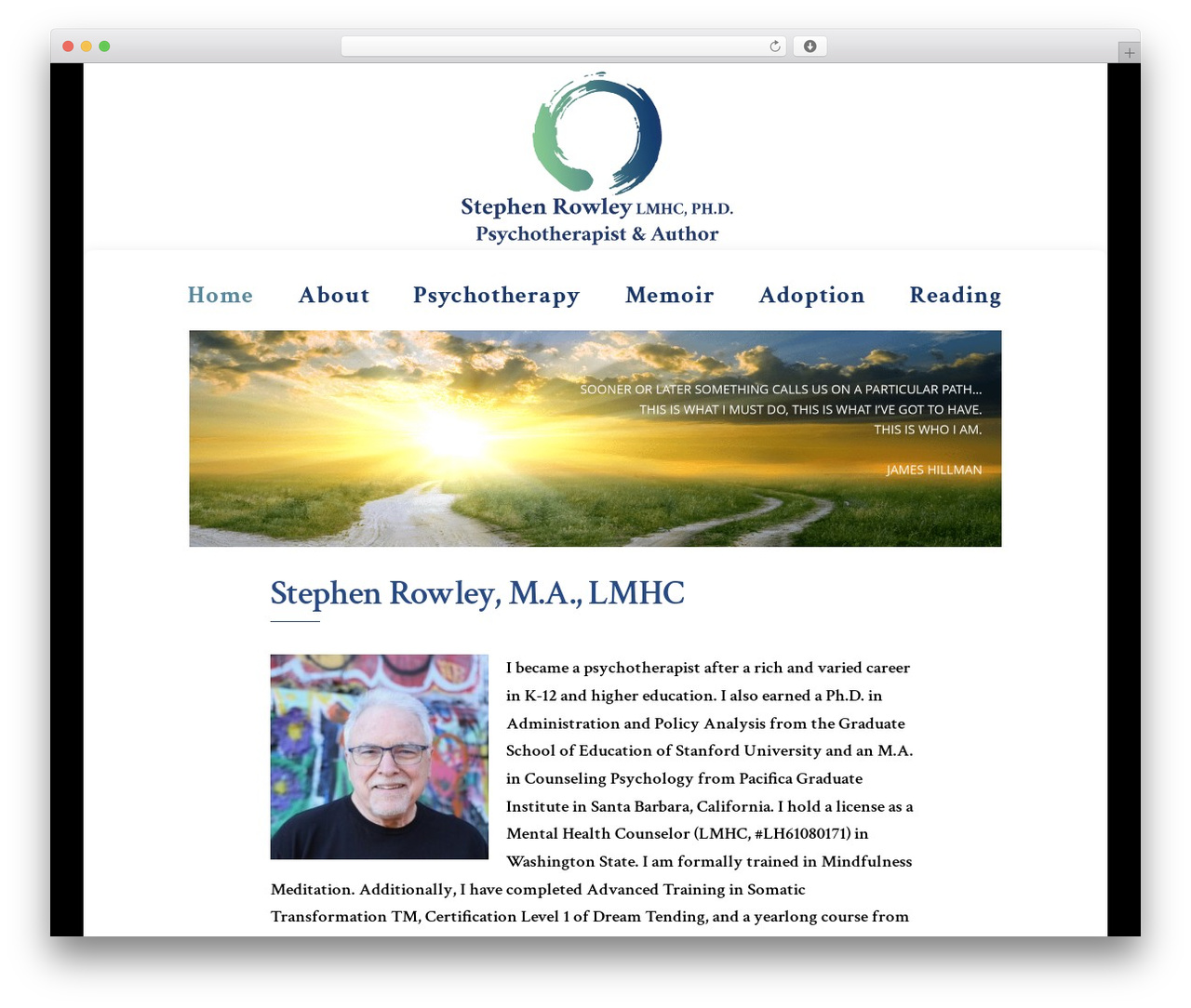 Themify Ultra Child WordPress website theme - stephenrowley108.com