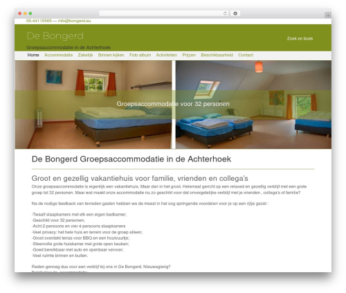 WordPress theme Beaver Builder Theme - bongerd.eu