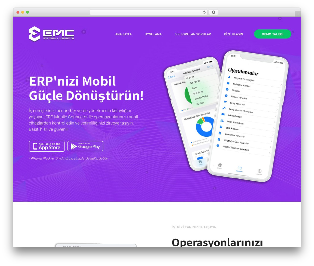 WordPress theme Nextapp - erpmobileconnector.com