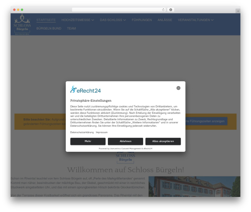Wpbf premium WordPress plugin - schlossbuergeln.de