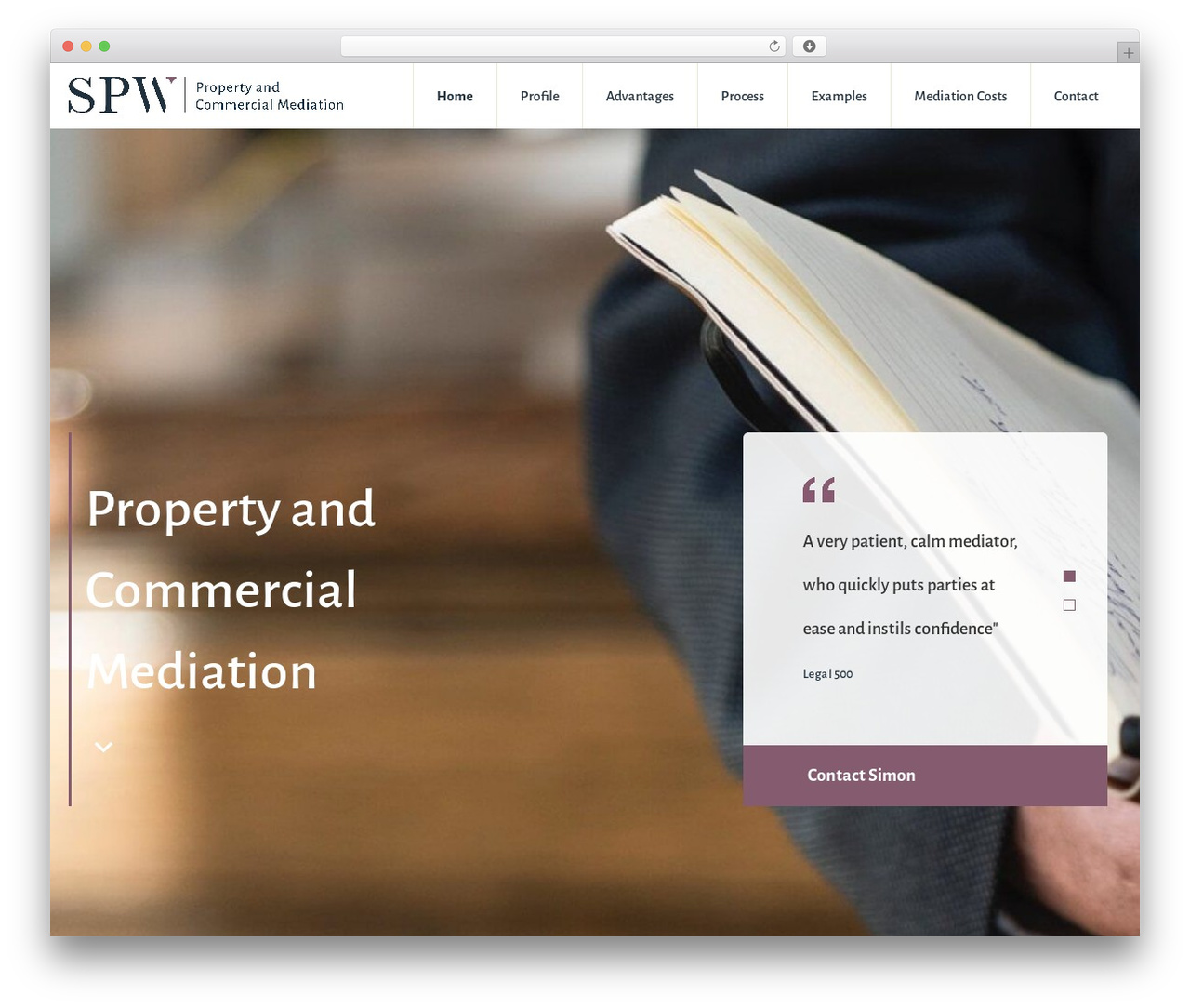 WordPress theme Simon Williams - spwmediation.com WordPress theme Simon Williams - spwmediation.com
