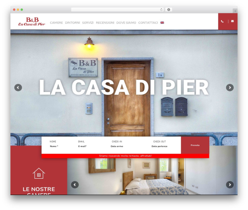 WordPress website theme Visual Composer Starter - lacasadipier.it