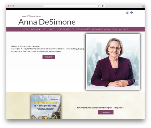 Novelist (novelist) free WordPress plugin - annadesimone.net