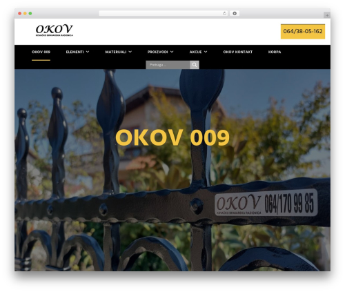 WP theme Solid Construction - ogradeokov.com