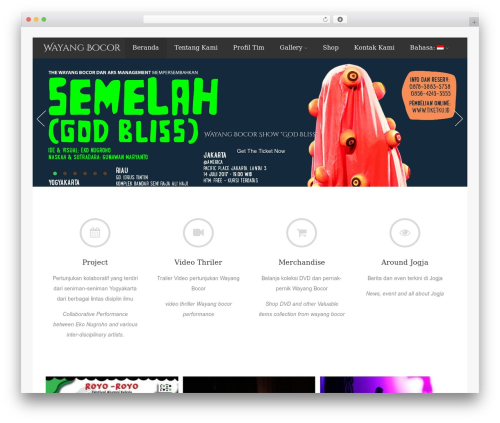 Asteria Lite premium WordPress theme - wayangbocor.com