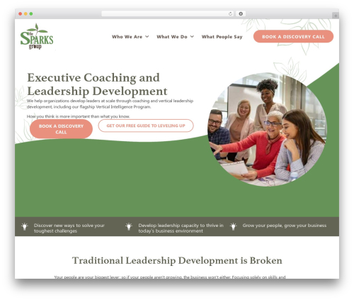 Beaver Builder Theme WordPress theme - sparksgrp.com