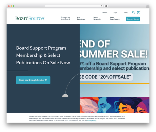 BoardSource Theme WordPress page theme - boardsource.org