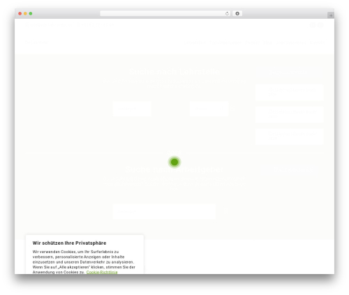 Careerfy WordPress page theme - die-lehrstelle.ch