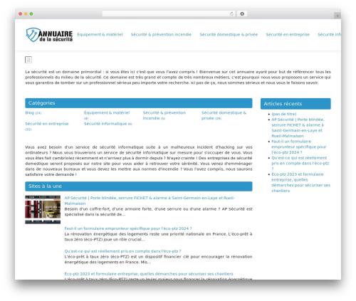 generic-site WordPress theme - annuaire-de-la-securite.com