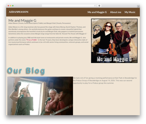 Better youtube embed block WordPress plugin - aidanmasonmusic.com