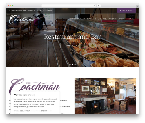 Owl WordPress theme - coachmaninn.co.uk