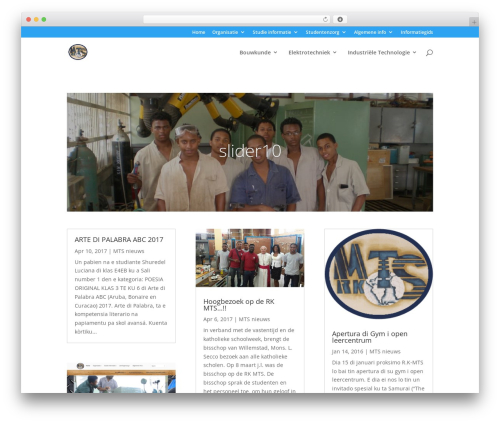 Theme WordPress Divi - rkmts.org