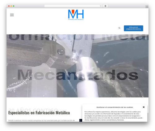 WordPress theme Fixtech - mecanicahernandez.com