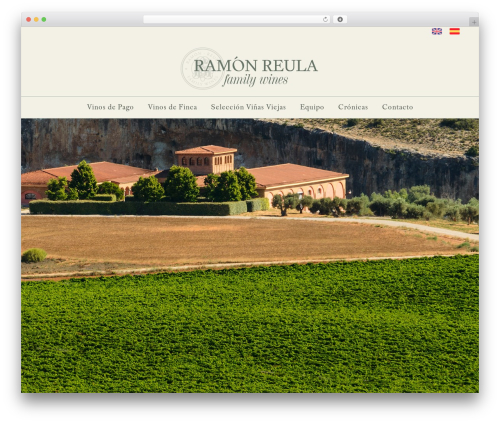 WP theme Grayson - ramonreulafamilywines.com