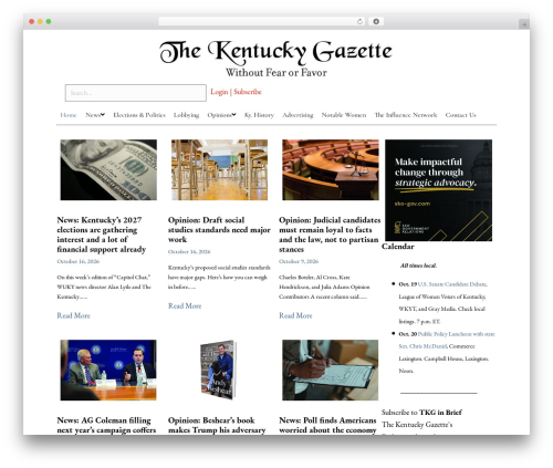 Wp menu cart pro WordPress plugin - kentuckygazette.com