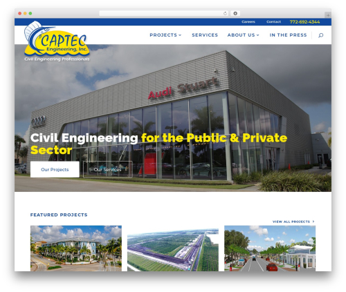 Captec WordPress theme - gocaptec.com