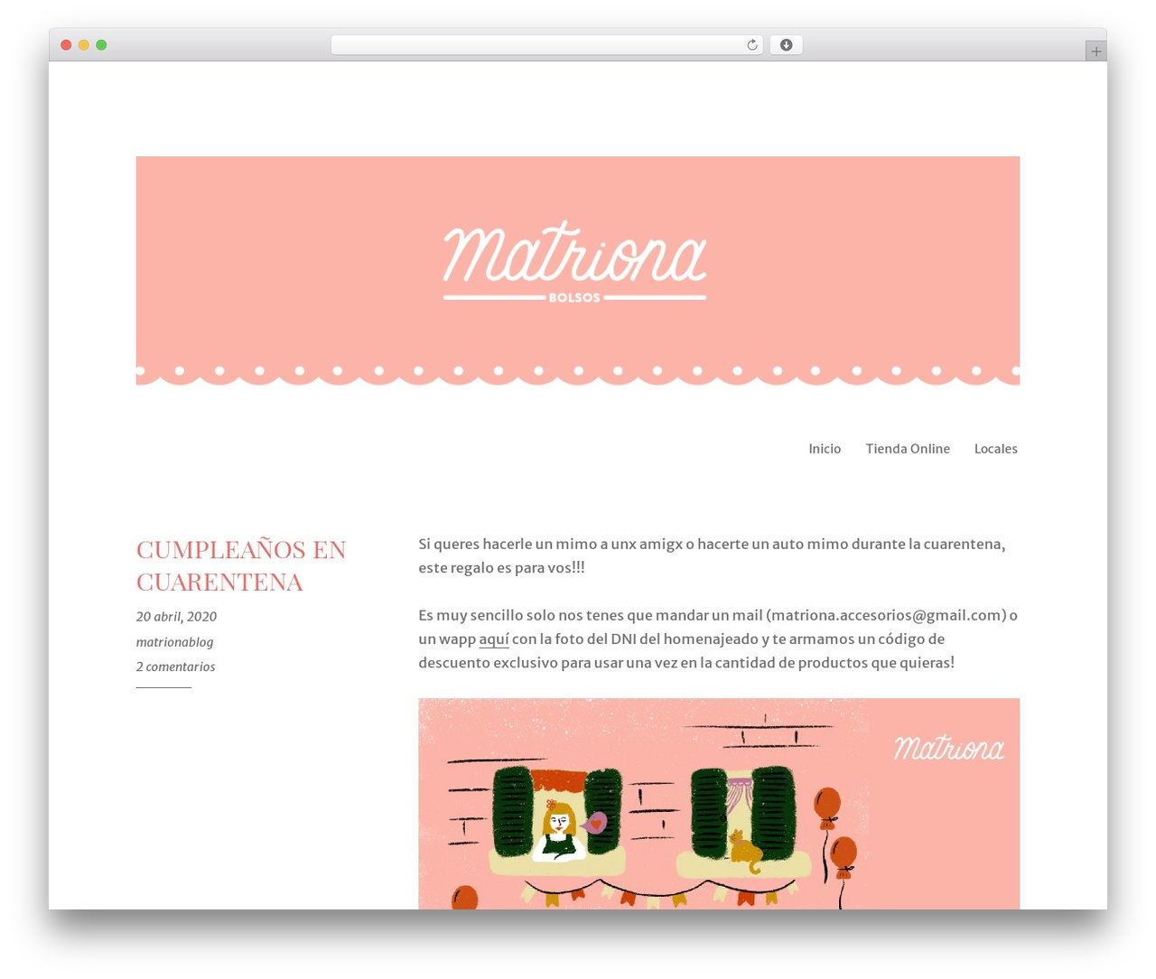 H4 WordPress theme - matrionablog.com