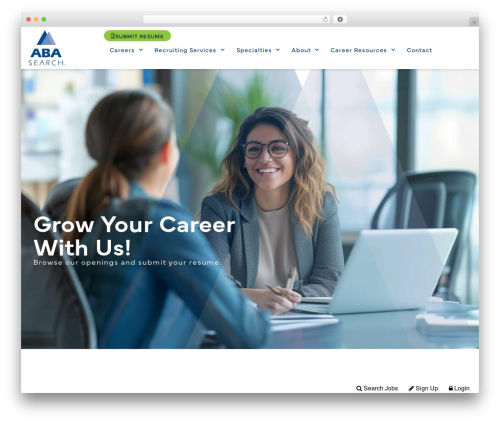 Hello Elementor theme WordPress - jobs.abasearch.com
