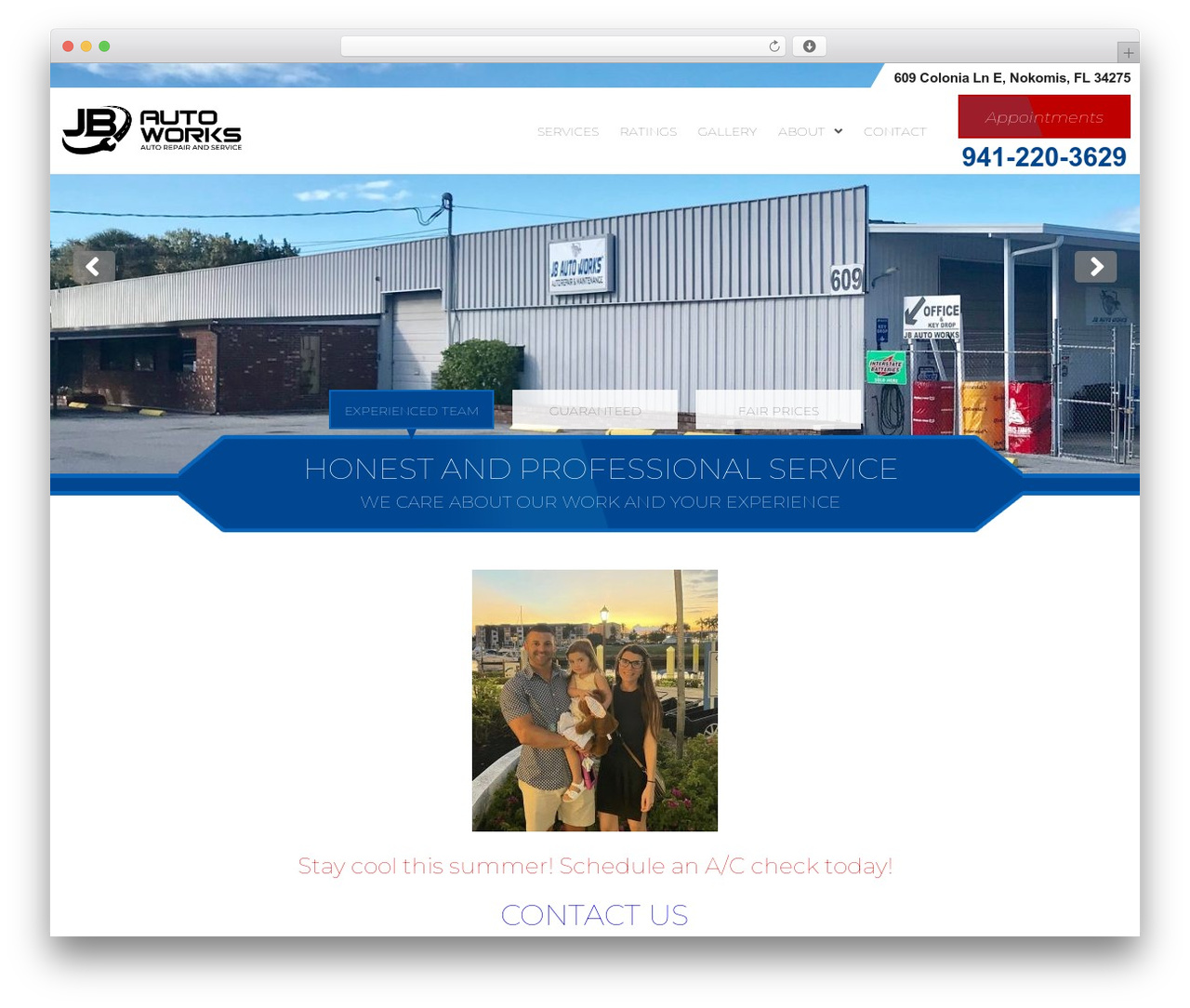 Stellar Theme WordPress theme - jbautoworksfl.com