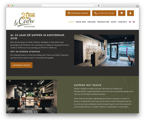 WordPress theme dodo_theme - lecedrecoiffeurs.nl