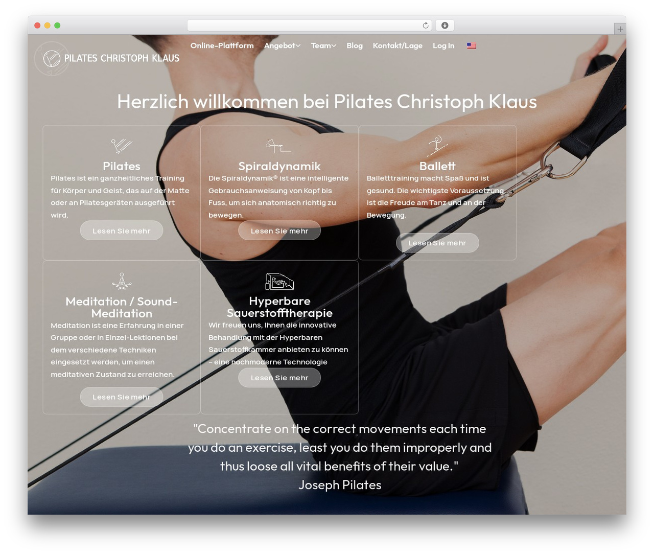 WordPress theme Hello Elementor - pilates-ck.ch